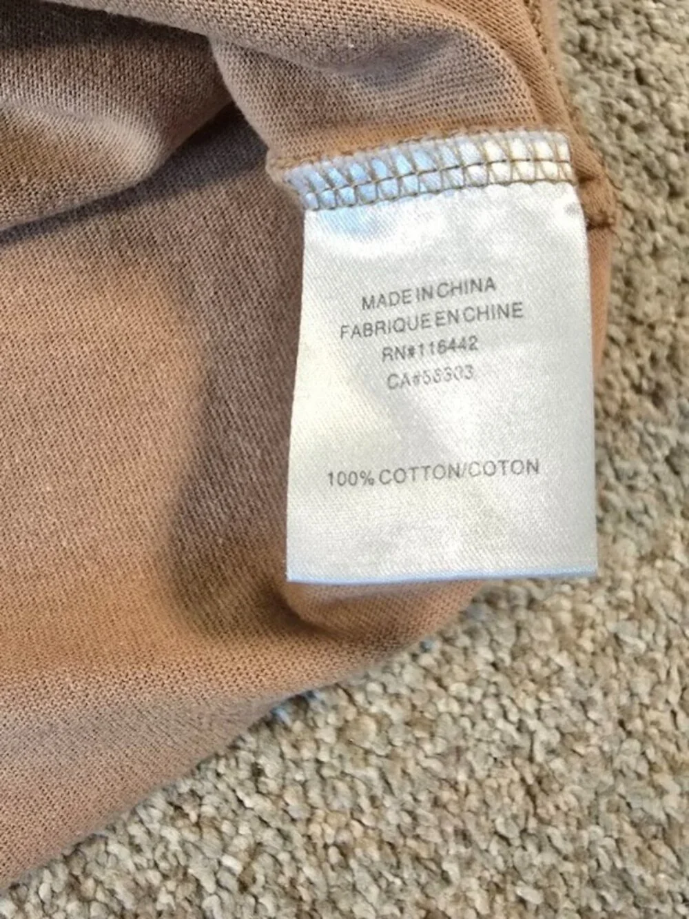 Brand:‎ Ninth Hall, Size: Large, Color: Tan / Camel